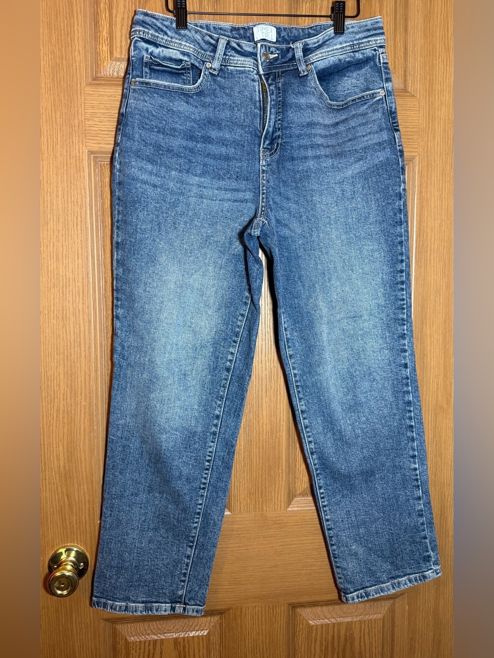 Time and Tru Women's Boot Cut Jeans in Medium Blue Wash